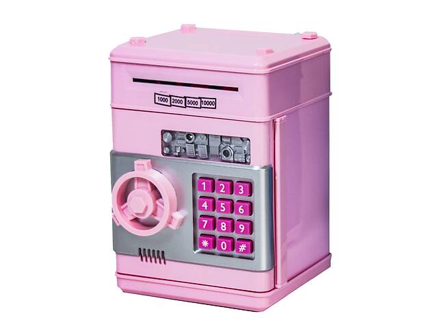 Электронная копилка-сейф Number Bank 'Safe'. Pink (1511-2)