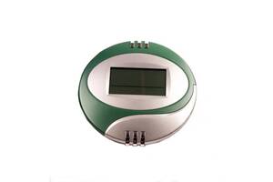 Электронные часы настольные настенные с будильником и календарем Kenko KK-6870 Зеленые