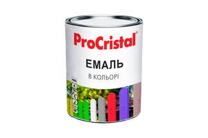 Эмаль цветная акриловая Ирком ProCristal IР-116 Зеленый RAL 6029 0.8 л