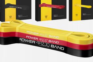 Еспандер-петля 4FIZJO Power Band 2-17 кг (резина для фітнесу і спорту) набір 3 шт 4FJ0062 Купи уже сегодня!