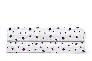 Евро простыня 220х240 см PURPLE STARS Cosas