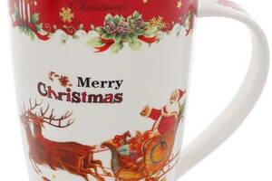 Фарфоровая Чашка С рождеством 600мл в подарочной упаковке DP64854 BonaDi