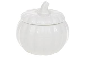 Фарфоровая сахарница White City Pumpkin 500 мл DP78805 BonaDi