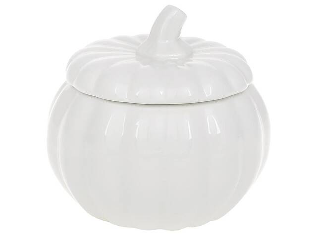 Фарфоровая сахарница White City Pumpkin 500 мл DP78805 BonaDi