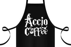 Фартук с принтом Арбуз Accio coffee 68 см Черный