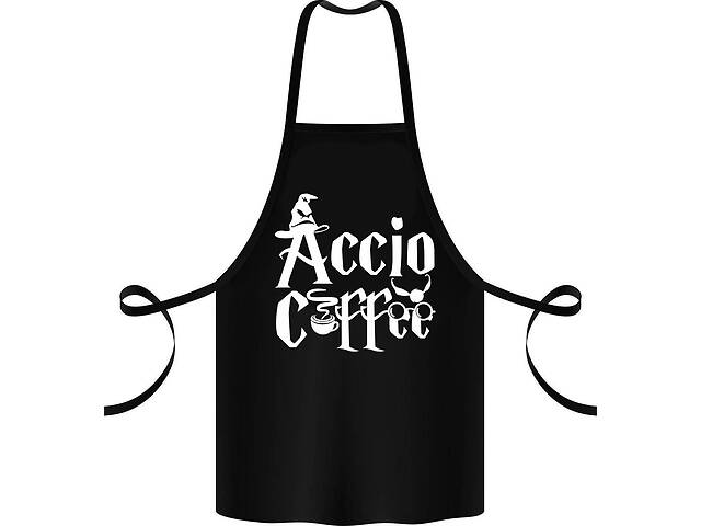 Фартук с принтом Арбуз Accio coffee 68 см Черный