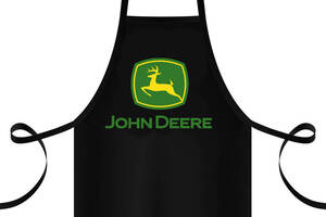 Фартук с принтом Арбуз John Deere 68 см Черный