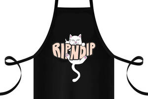 Фартук с принтом Арбуз Ripndip 68 см Черный