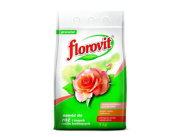 FLOROVIT Добриво для троянд 3кг. ФЛОРОВІТ