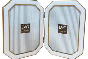 Фоторамка EVG ONIX DOUBLE 2-10X15 A20-246WH White (6884624)