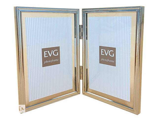 Фоторамка EVG ONIX DOUBLE 2-10X15 E27 Silver (6884653)