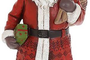Фигура декоративная 'Санта Клаус с Елочкой' 40см, красный