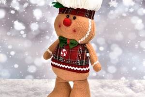 Фигура новогодняя 'Gingerbread Man' 38 см HOME R90630