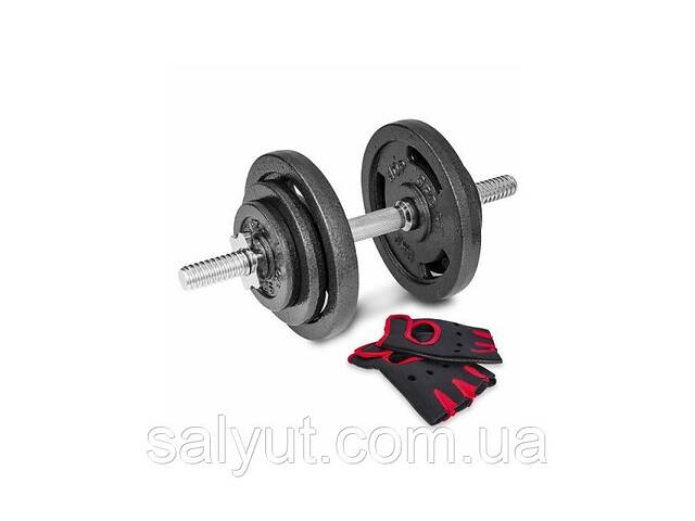 Гантелі металеві Hop-Sport STRONG 1*20кг