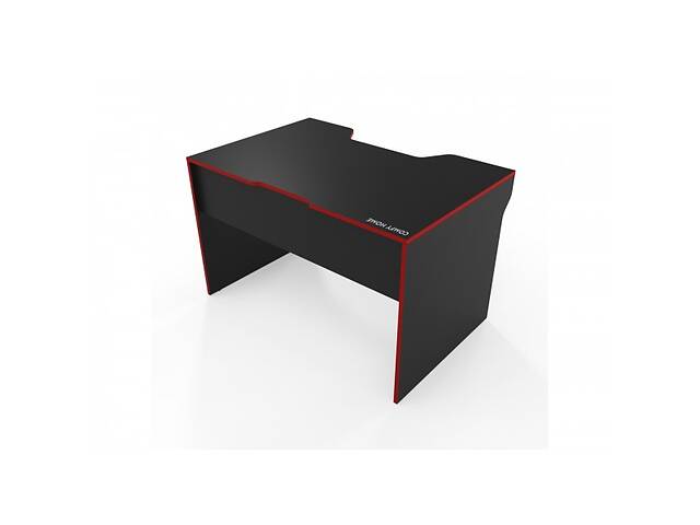 Геймерский игровой стол Comfy Home Lyu Kan черный+красный