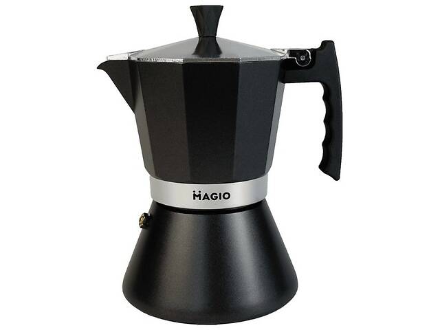 Гейзерная кофеварка 300 мл MAGIO MG-1005 Black N