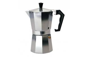 Гейзерная кофеварка А-Плюс AP-2081 на 3 чашки Серая (300513)