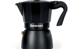 Гейзерная кофеварка Barazzoni Deluxe на 6 чашек Черный (1519)