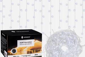 Гірлянда бахрома вулична (зовнішня) Springos 12 м 300 LED CL300 Cold White Купи уже сегодня!