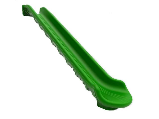 Горка для спуска на игровой площадке зеленая из литого пластика 3.5 метра Турция Купи уже сегодня!
