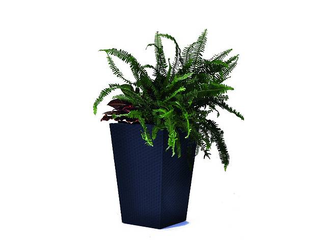 Горшок для растений Keter Medium Rattan Planter серый