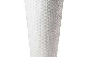 Горшок Rattana Slim - 30 белый Form-Plastic