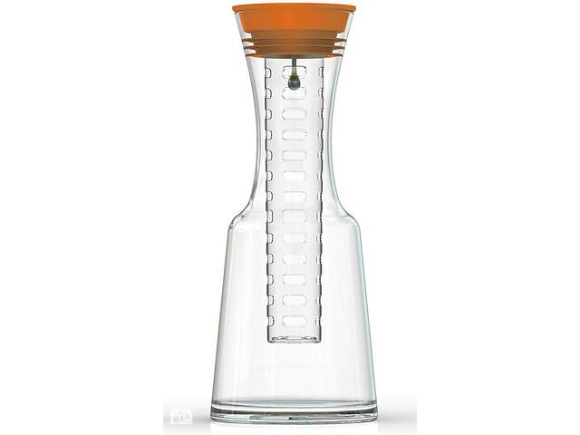 Графин для напитков ZestGlass 1100 мл orange cap DP83523 Pasabahce