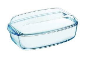 Гусятница из жаропрочного стекла 3.0+1.5 л 33х19 см прямоугольная Pyrex Essentials 465A000