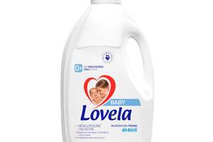 Гипоаллергенное молочко Lovela Baby 0+ для стирки белой детской одежды и белья 4,5 л