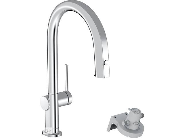 Hansgrohe Смеситель для кухни Hansgrohe Aqittura M91, дл.излива - 240мм, вытяжной, 1 рычаг, FilterSystem 210, хром