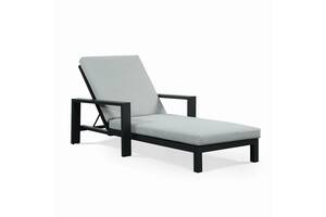 Hoyt Outdoor Metal Chaise