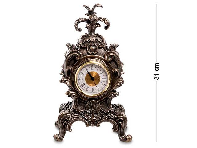 Камінний інтер'єрний годинник Royal flower Veronese AL32792