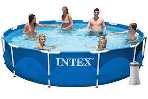 Каркасный бассейн Intex 28212 NP 366х76 см с картриджным насосом