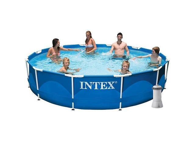 Каркасний басейн Intex 28212 NP 366х76 см з картриджним насосом