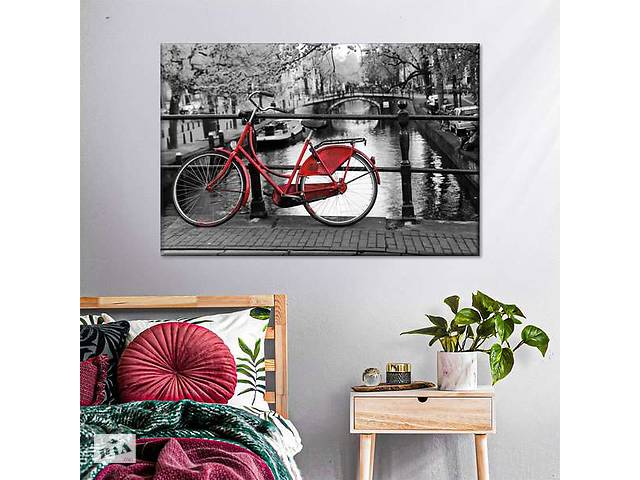 Картина Art Studio Shop Красный велосипед 81x54 см (15)