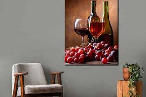 Картина Art Studio Shop Виноград в бокале 81x54 см (54)