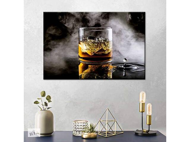 Картина Art Studio Shop Виски со льдом 81x54 см (45)