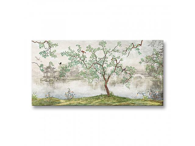 Картина Дерево в Китае Malevich Store 30x60 см (K0039)