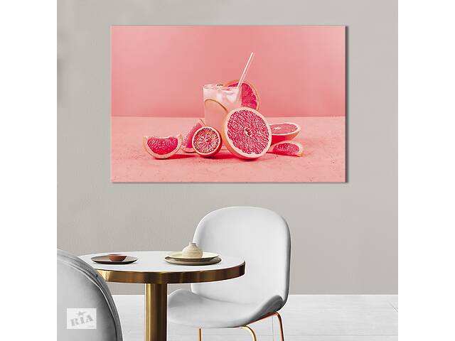 Картина для кухни KIL Art Грейпфрутовый лимонад 75x50 см (1590-1)