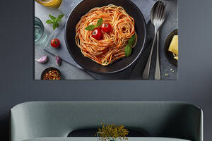 Картина для кухни KIL Art Порция спагетти 122x81 см (1610-1)