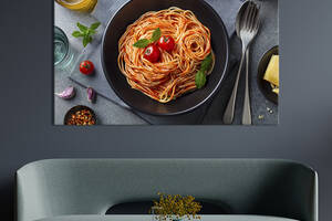 Картина для кухни KIL Art Порция спагетти 75x50 см (1610-1)