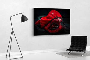 Картина KIL Art для интерьера Красный эротический набор 80x54 см (651)