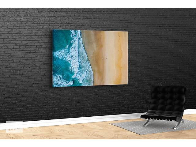 Картина KIL Art для интерьера в гостиную спальню Морской берег 80x54 см (705)