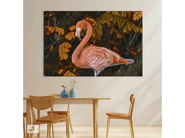 Картина KIL Art Красный фламинго 122x81 см (1743-1)