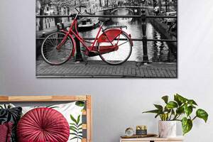 Картина KIL Art Красный велосипед 51x34 см (15)