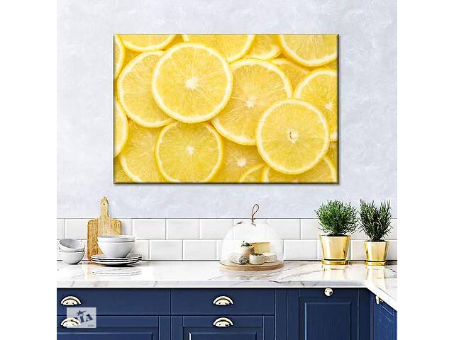 Картина KIL Art Лимонное вдохновение 122x81 см (32)