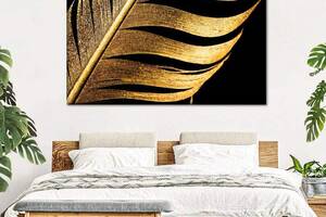 Картина KIL Art Золотое перо 122x81 см (34)