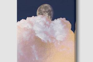 Картина Луна в облаках Malevich Store 45x60 см (P0410)