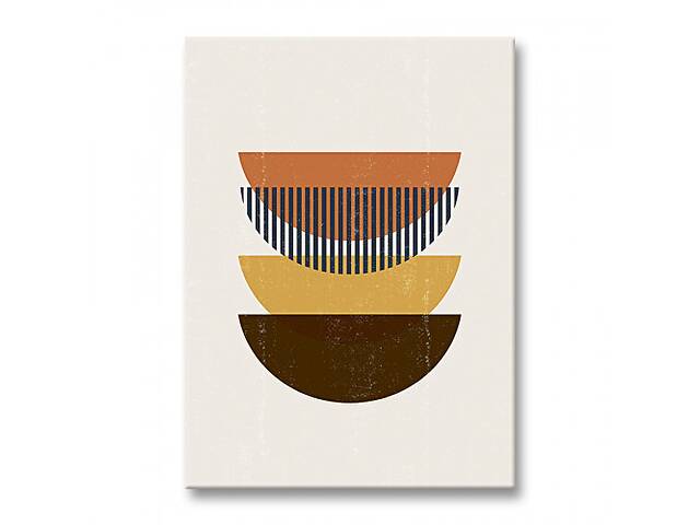 Картка Malevich Store Абстракція півкола 45x60 см (P0508)