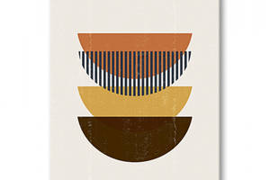 Картка Malevich Store Абстракція півкола 75x100 см (P0508)